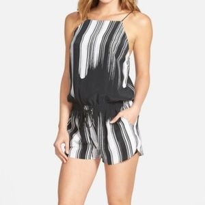 PAIGE 100% Silk Romper, Size Medium